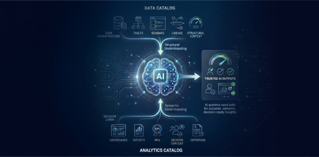 Why Your AI Project Needs an Analytics Catalog, Not Just a Data Catalog