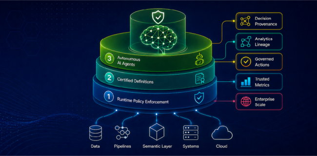 Governing Autonomous Analytics AI at Enterprise Scale: Beyond Data Governance