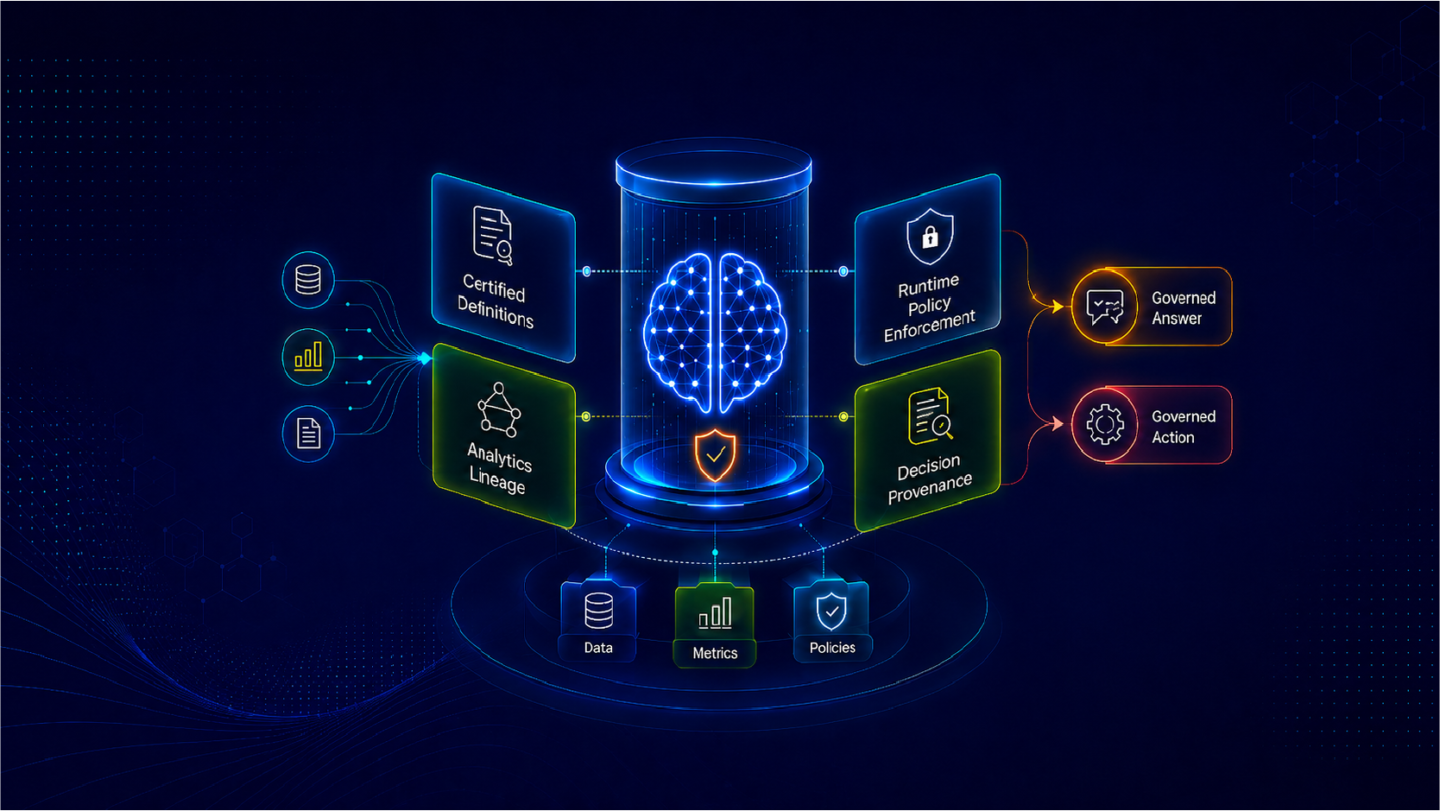 AI Agent Governance for Enterprise Analytics: Why Decision Traceability Is Non-Negotiable