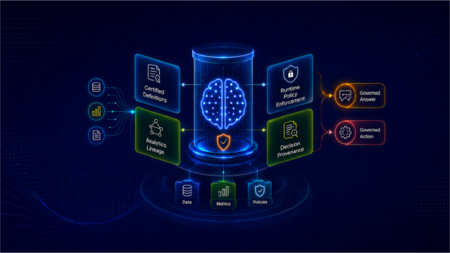 AI Agent Governance for Enterprise Analytics: Why Decision Traceability Is Non-Negotiable