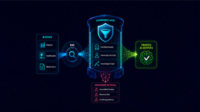 Why RAG Is Not Enough for Enterprise Analytics AI: The Governance Layer Retrieval Cannot Replace